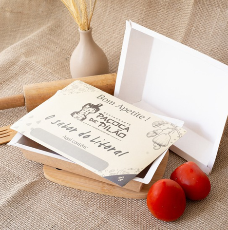 Marmita Retangular Kraft para Selagem 350 ml - 100 unidades - Imagem 2